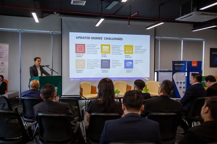 Singapore Business Federation Visits Khmer Enterprise To Understand Cambodia's Startup and SME Ecosystem