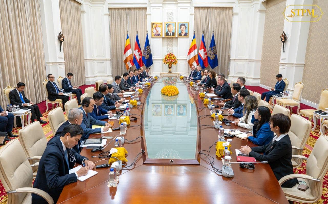 AmCham Cambodia met with the Cambodian Prime Minister, Hun Manet, on February 1, 2024.